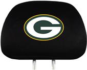 NFL Green Bay Packers Headrest Covers - Set of 2 NFL Green Bay Packers Headrest Covers - Set of 2