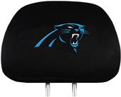NFL Carolina Panthers Headrest Covers - Set of 2 NFL Carolina Panthers Headrest Covers - Set of 2