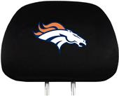 NFL Denver Broncos Headrest Covers - Set of 2 NFL Denver Broncos Headrest Covers - Set of 2