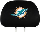 NFL Miami Dolphins Headrest Covers - Set of 2 NFL Miami Dolphins Headrest Covers - Set of 2