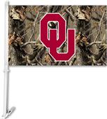 COLLEGIATE Oklahoma Realtree Camo Car Flag COLLEGIATE Oklahoma Realtree Camo Car Flag