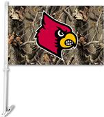 COLLEGIATE Louisville Realtree Camo Car Flag COLLEGIATE Louisville Realtree Camo Car Flag