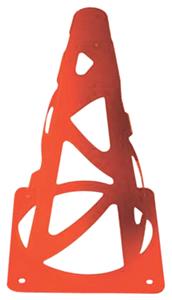 Vizari 9" High Orange Safety Field Cones