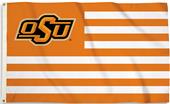 COLLEGIATE Oklahoma State Stripes 3' x 5' Flag COLLEGIATE Oklahoma State Stripes 3' x 5' Flag