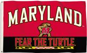 COLLEGIATE Maryland 3' x 5' Flag w/Grommets COLLEGIATE Maryland 3' x 5' Flag w/Grommets