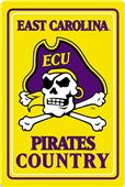 COLLEGIATE East Carolina 12"x18" Metal Sign COLLEGIATE East Carolina 12"x18" Metal Sign
