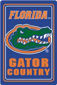 COLLEGIATE Florida 12"x18" Metal Sign COLLEGIATE Florida 12"x18" Metal Sign