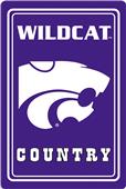 COLLEGIATE Kansas State 12"x18" Metal Sign COLLEGIATE Kansas State 12"x18" Metal Sign