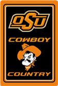 COLLEGIATE Oklahoma State 12"x18" Metal Sign COLLEGIATE Oklahoma State 12"x18" Metal Sign