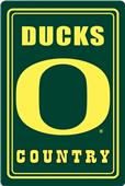 COLLEGIATE Oregon 12"x18" Metal Sign COLLEGIATE Oregon 12"x18" Metal Sign