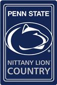 COLLEGIATE Penn State 12"x18" Metal Sign COLLEGIATE Penn State 12"x18" Metal Sign