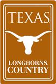 COLLEGIATE Texas 12"x18" Metal Sign COLLEGIATE Texas 12"x18" Metal Sign