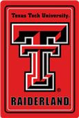 COLLEGIATE Texas Tech 12"x18" Metal Sign COLLEGIATE Texas Tech 12"x18" Metal Sign