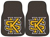 Fan Mats Kennesaw State Univ Carpet Car Mats (set) Fan Mats Kennesaw State Univ Carpet Car Mats (set)