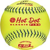 Worth GSL Hot Dot Classic Plus Slowpitch Softballs Worth GSL Hot Dot Classic Plus Slowpitch Softballs