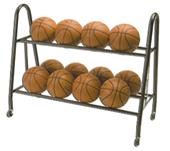Tandem Sport Ultimate Basketball Ball Rack Tandem Sport Ultimate Basketball Ball Rack