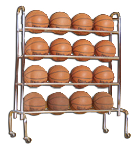 Tandem Sport 3 & 4 Tier Ball Racks