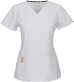 HeartSoul Women's Wrapped Up V-Neck Scrub Tops HeartSoul Women's Wrapped Up V-Neck Scrub Tops