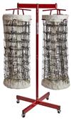 Tandem Sport Volleyball Double Net Storage Rack Tandem Sport Volleyball Double Net Storage Rack