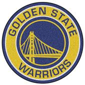 Fan Mats NBA Golden State Warriors Roundel Mat Fan Mats NBA Golden State Warriors Roundel Mat
