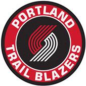 Fan Mats NBA Portland Trail Blazers Roundel Mat Fan Mats NBA Portland Trail Blazers Roundel Mat