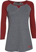 Under Armour Womens Stadium 3/4 Sleeve Tee Under Armour Womens Stadium 3/4 Sleeve Tee