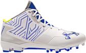 Under Armour Mens Lacrosse Banshee Mid Cleats Under Armour Mens Lacrosse Banshee Mid Cleats
