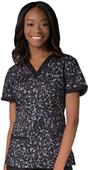 Maevn Prints Women's V-Neck Scrub Tops Maevn Prints Women's V-Neck Scrub Tops