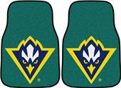 Fan Mats Univ. NC Wilmington Carpet Car Mats (set) Fan Mats Univ. NC Wilmington Carpet Car Mats (set)