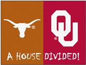 Fan Mats Texas/Oklahoma House Divided Mat Fan Mats Texas/Oklahoma House Divided Mat