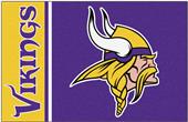 Fan Mats NFL Minnesota Vikings Starter Mat Fan Mats NFL Minnesota Vikings Starter Mat