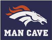 Fan Mats NFL Denver Broncos Man Cave All-Star Mat Fan Mats NFL Denver Broncos Man Cave All-Star Mat