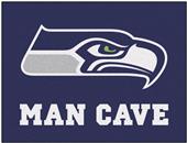 Fan Mats NFL Seattle Seahawk Man Cave All-Star Mat Fan Mats NFL Seattle Seahawk Man Cave All-Star Mat