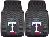 Fan Mats MLB Texas Rangers Vinyl Car Mats (set) Fan Mats MLB Texas Rangers Vinyl Car Mats (set)