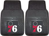 Fan Mats Philadelphia 76ers Vinyl Car Mats (set) Fan Mats Philadelphia 76ers Vinyl Car Mats (set)