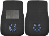 Fan Mats NFL Colts Embroidered Car Mats (set) Fan Mats NFL Colts Embroidered Car Mats (set)