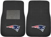 Fan Mats NFL Patriots Embroidered Car Mats (set) Fan Mats NFL Patriots Embroidered Car Mats (set)