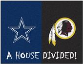 Fan Mats NFL Cowboys/Redskins House Divided Mat Fan Mats NFL Cowboys/Redskins House Divided Mat