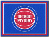 Fan Mats NBA Detroit Pistons 8x10 Rug Fan Mats NBA Detroit Pistons 8x10 Rug