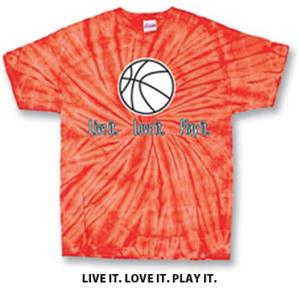 Tandem Basketball Live It Tie Dye T-Shirt 4 Colors