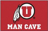Fan Mats University of Utah Man Cave Starter Mat Fan Mats University of Utah Man Cave Starter Mat