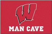 Fan Mats Univ. of Wisconsin Man Cave Starter Mat Fan Mats Univ. of Wisconsin Man Cave Starter Mat