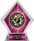 Hasty Awards Pink Diamond Lacrosse Ice Trophy Hasty Awards Pink Diamond Lacrosse Ice Trophy