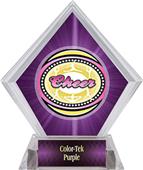 Awards Classic Cheer Purple Diamond Ice Trophy Awards Classic Cheer Purple Diamond Ice Trophy