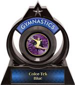 Eclipse 6" Gymnastics Purple Burst-Out Trophy Eclipse 6" Gymnastics Purple Burst-Out Trophy