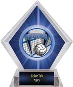 ProSport Volleyball Blue Diamond Ice Trophy ProSport Volleyball Blue Diamond Ice Trophy