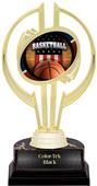 Gold Hurricane 7" Patriot Basketball Trophy Gold Hurricane 7" Patriot Basketball Trophy