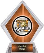 Xtreme Basketball Orange Diamond Ice Trophy Xtreme Basketball Orange Diamond Ice Trophy