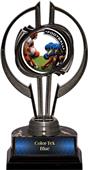 Black Hurricane 7" P.R.1 Football Trophy Black Hurricane 7" P.R.1 Football Trophy
