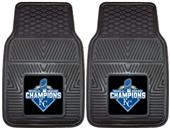 KC Royals World Series Champs Vinyl Car Mats (set) KC Royals World Series Champs Vinyl Car Mats (set)